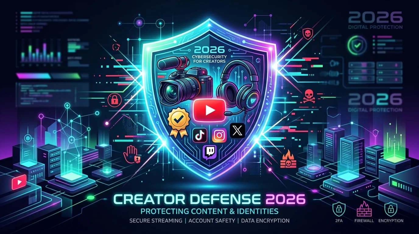 10 Cybersecurity Habits Every Content Creator Needs in 2026
