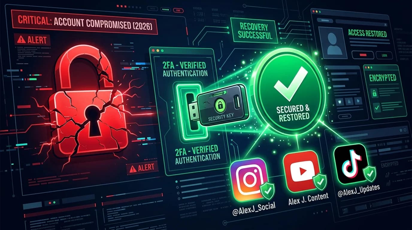 My Social Media Was Hacked — Complete Recovery Guide (2026) My Social Media Was Hacked — Complete Recovery Guide (2026)